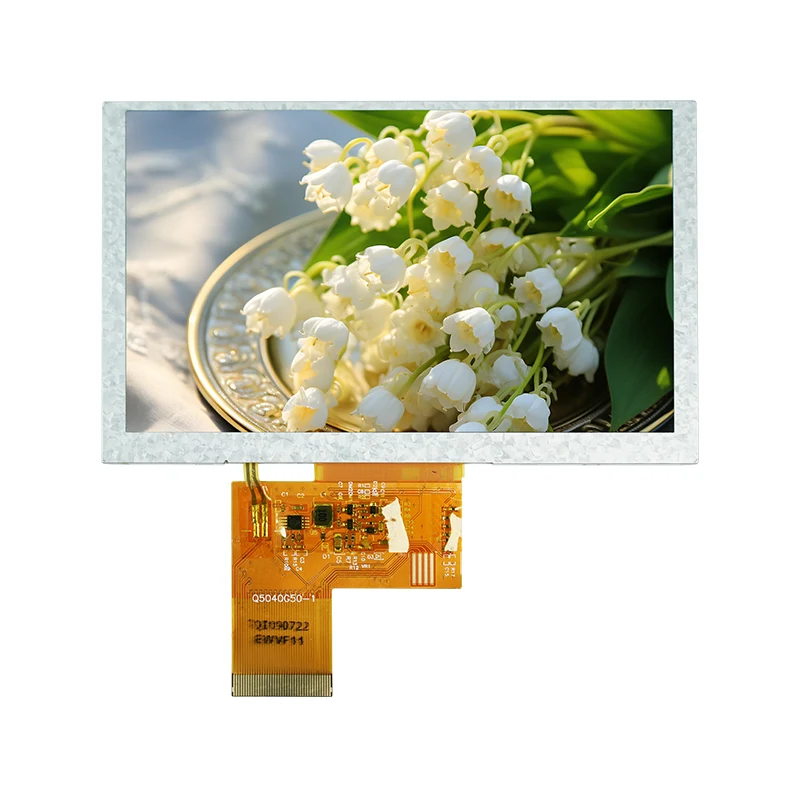 5.0 'Običajno bela barva TFT LCD zaslonski modul